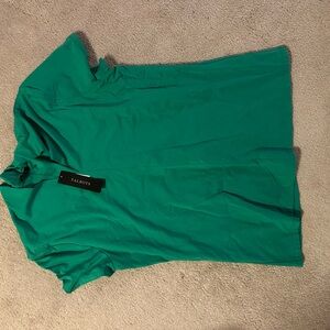 Talbots Green Shirt NWT large